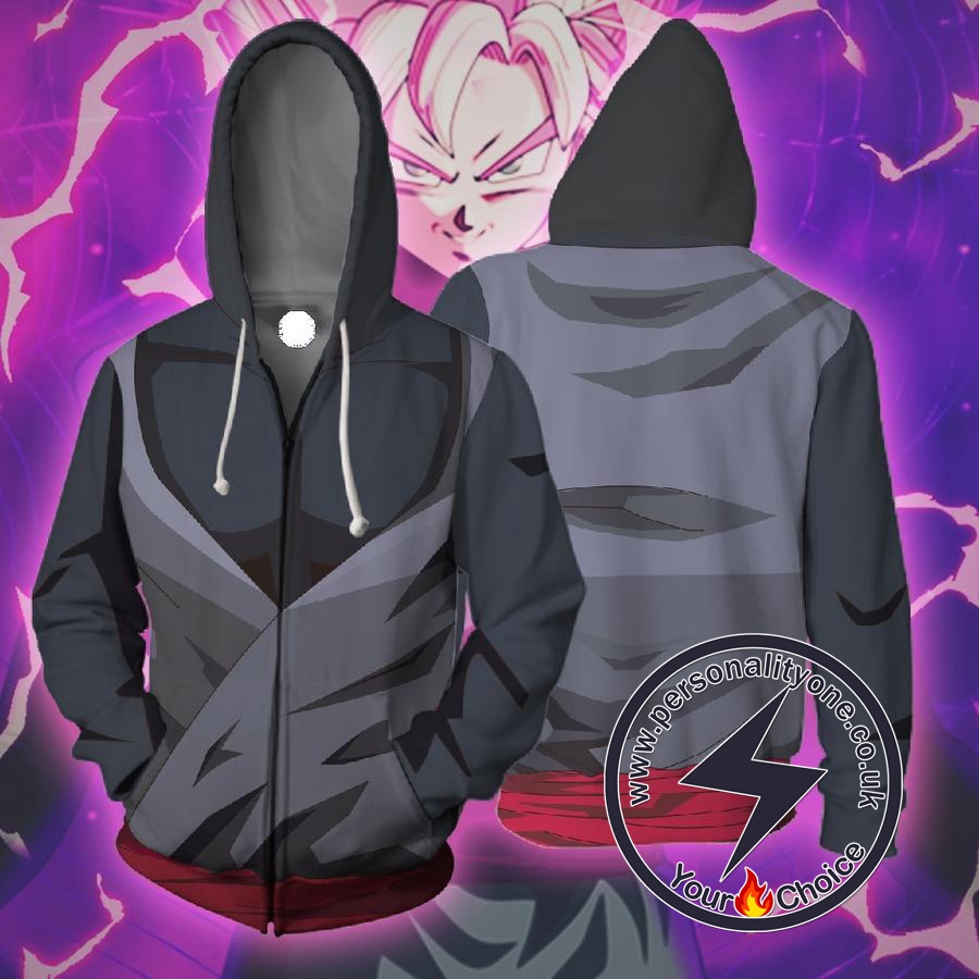 Dragon Ball Z - Black Goku Armoured ZipUp - Hoodies Jackets